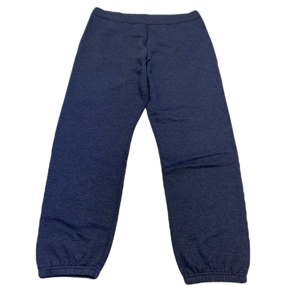 💜 Hanes EcoSmart Navy Blue Fleece Sweatpants, Large